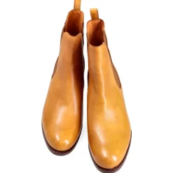 High Heel Boots|Women's Chelsea Boots|Carmina WOMEN CHELSEA BOOTS 1426 PERLA TANNED