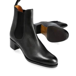 Women's Chelsea Boots|High Heel Boots|Carmina WOMEN CHELSEA BOOTS 1426 PERLA BLACK