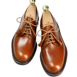 Plain Toe Derby|Carmina WOMEN DERBY SHOES 1802 OSCARIA NOCE