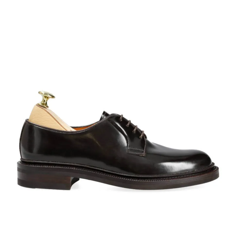 Plain Toe Derby|Carmina WOMEN DERBY SHOES LIMITED EDITION 1802 OSCARIA AUBURN