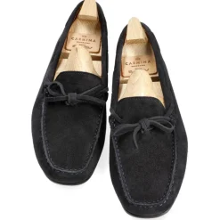 String Loafers|Carmina WOMEN DRIVING LOAFERS 1903 MARIVENT NAVY