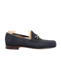 Women Horsebit Loafers|Carmina WOMEN HORSEBIT LOAFERS 1891 XIM NAVY