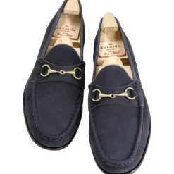 Women Horsebit Loafers|Carmina WOMEN HORSEBIT LOAFERS 1891 XIM NAVY