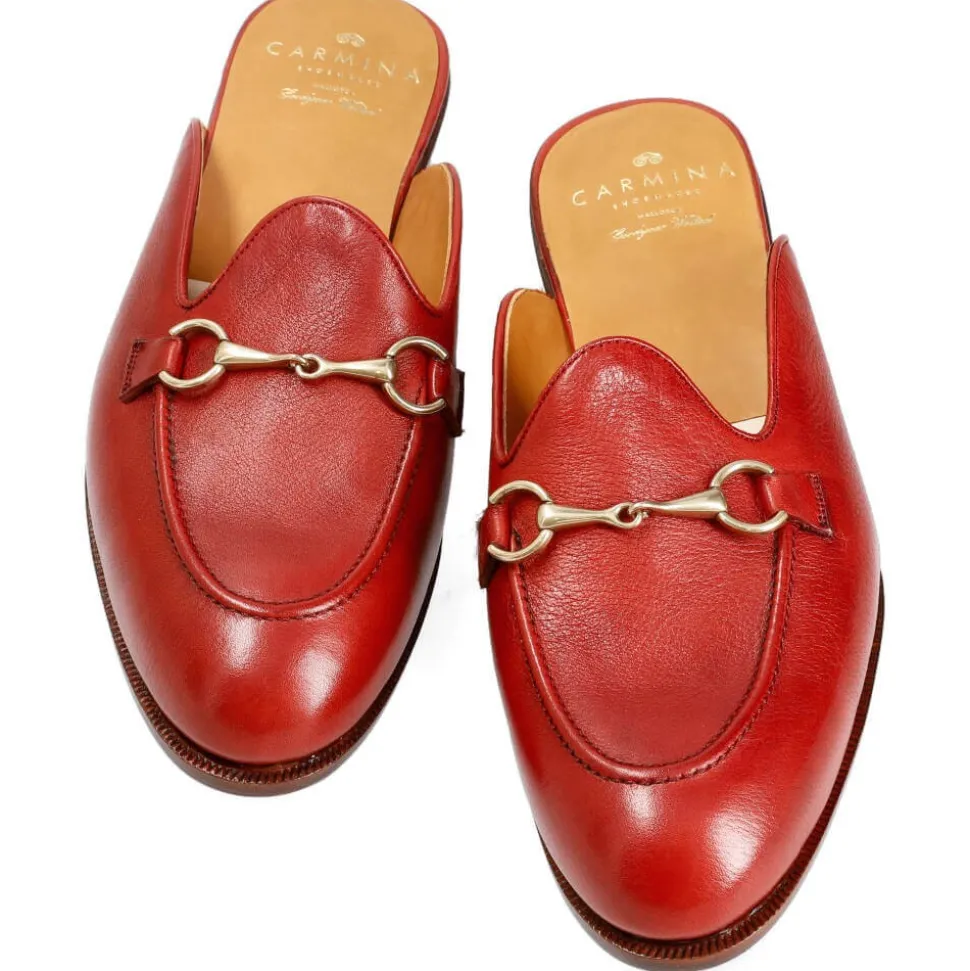 Women Mule Shoes|Carmina WOMEN MULE SHOES 1946 DRAC RED