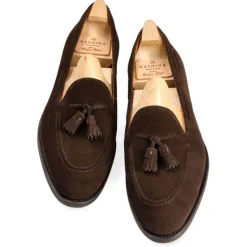 Tassel Loafers|Carmina WOMEN TASSEL LOAFERS 1640 DRAC BROWN