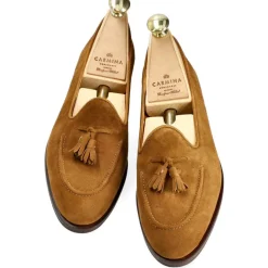 Tassel Loafers|Carmina WOMEN TASSEL LOAFERS 1842 DRAC TOBACCO