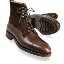 Men's Work Boots|Cap Toe Boots|Carmina WORK BOOTS 80791 OSCAR BROWN