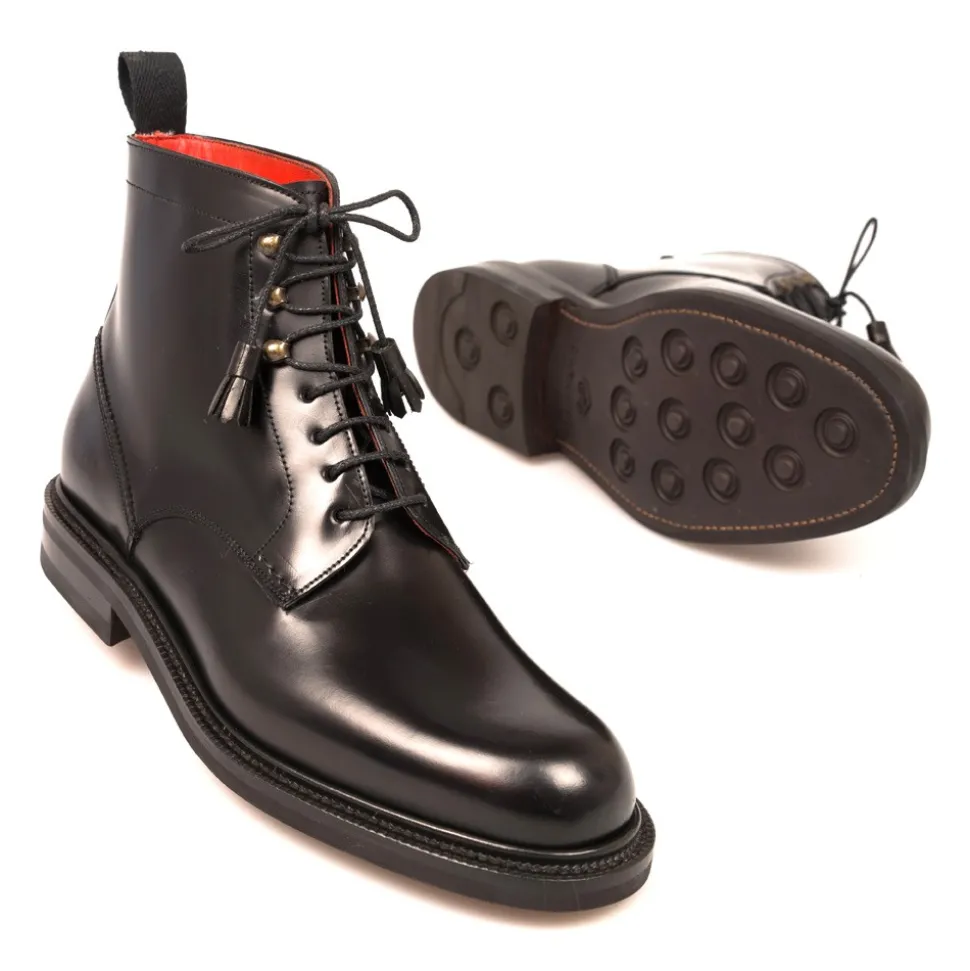 Work Boots|Carmina WORK BOOTS 1628 OSCARIA BLACK