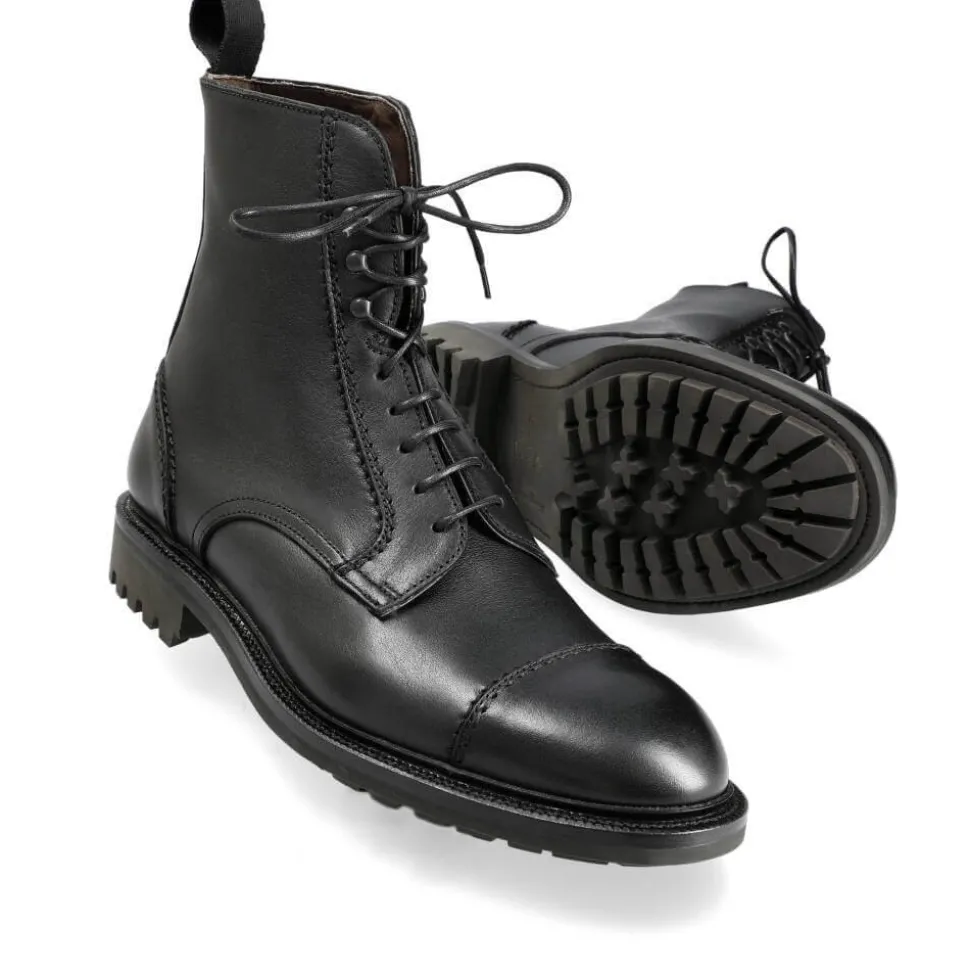 Men's Work Boots|Carmina WORK BOOTS LIMITED EDITION 80223 OSCAR BLACK